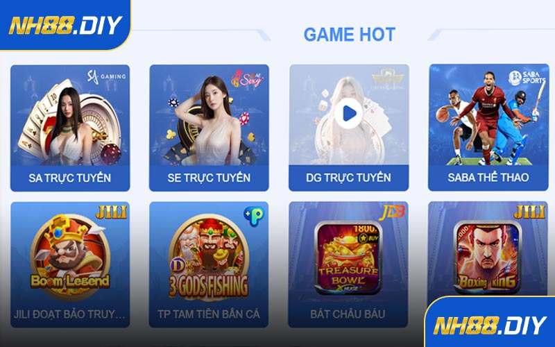 Giới thiệu NH88 - Kho game giải trí hàng đầu
